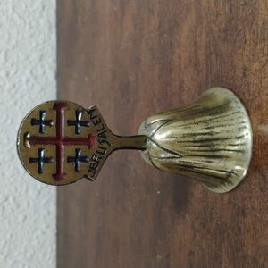 Vintage Brass Jerusalem Bell